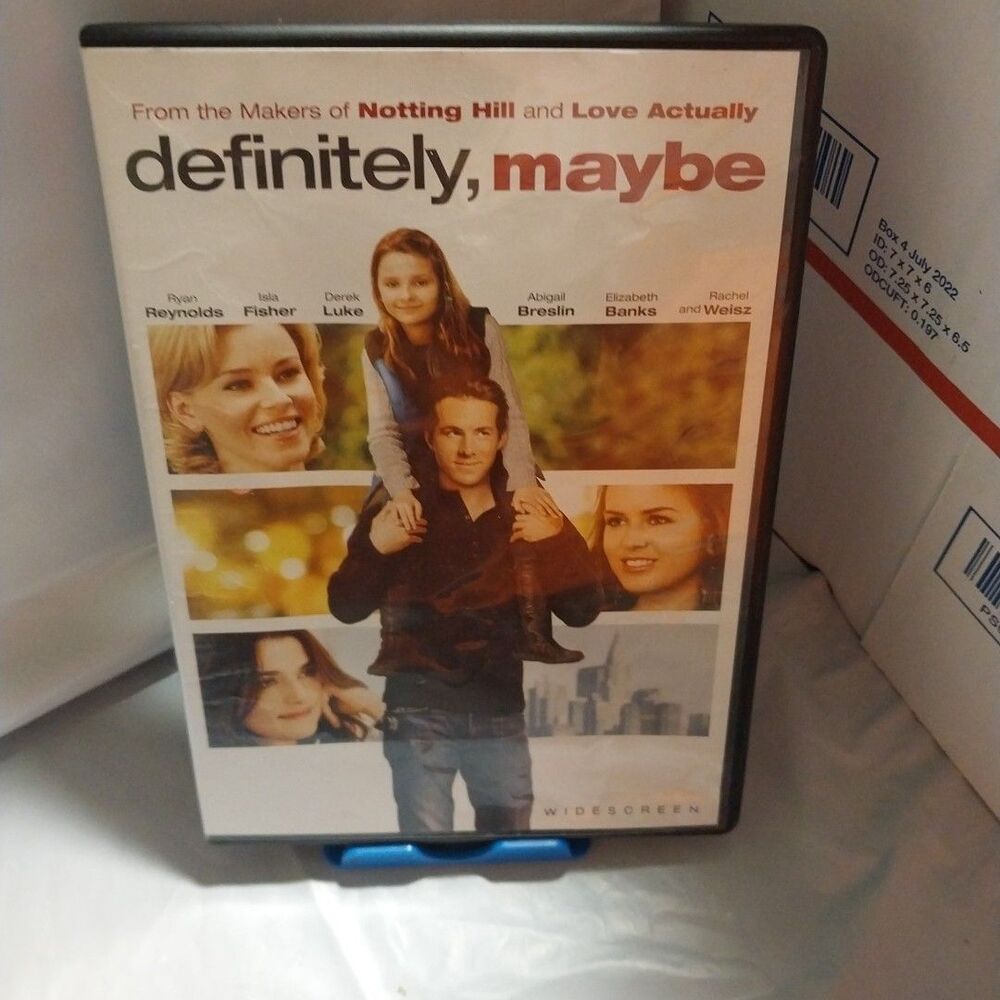 Definitely,‎ Maybe DVD 2008 romantic comedy movie Ryan Reynolds Abigail Breslin!